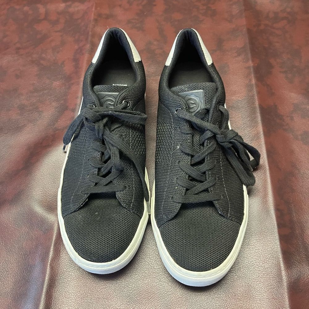 Greats black tennis shoes sneakers, size 9